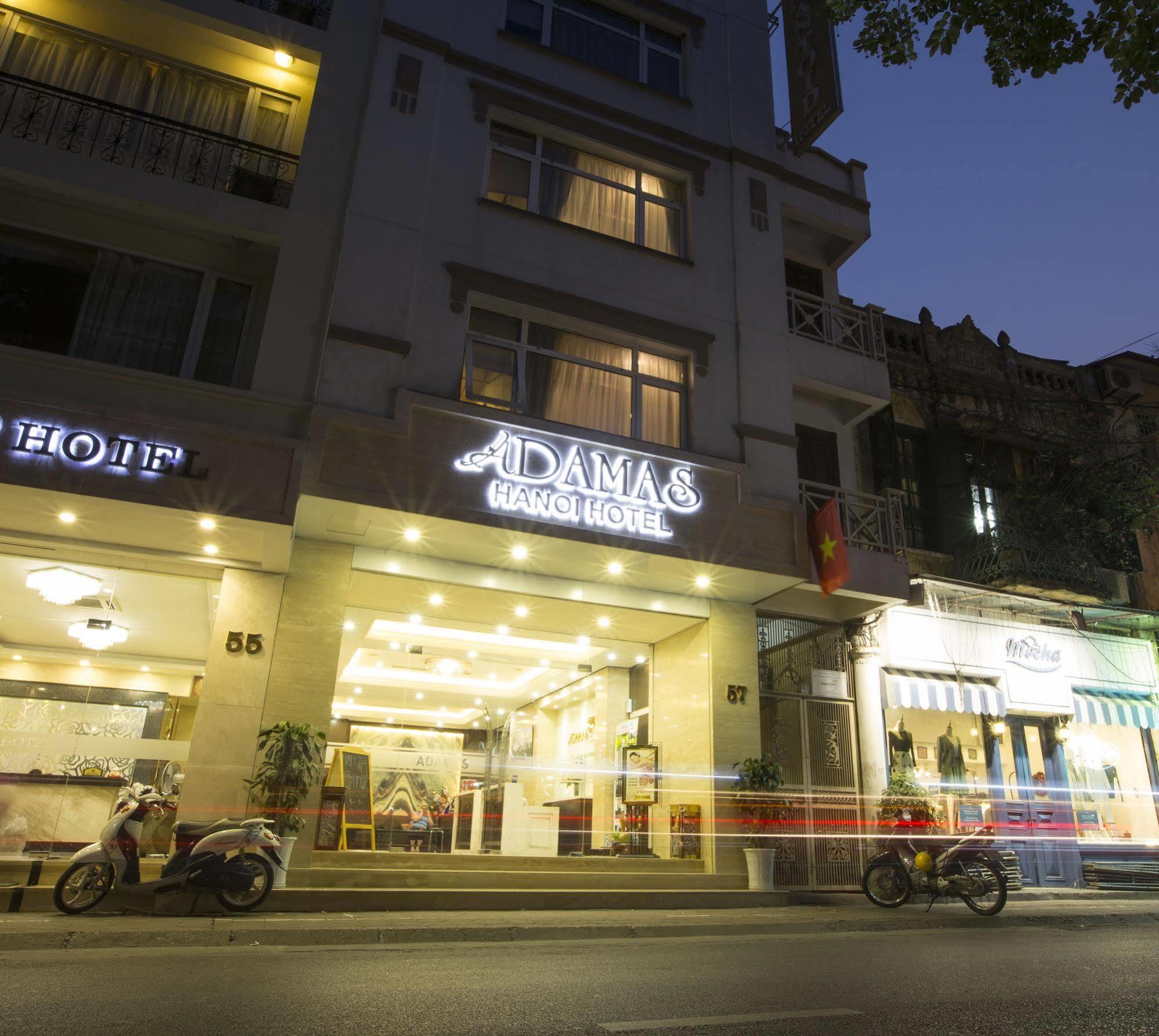 Adamas Hanoi Hotel Bagian luar foto